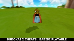 Babidi playable in DBZ Budokai 2 (Cheat codes).