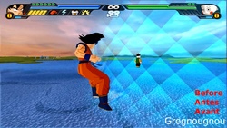 Ce mod rend la limite des arènes invisible dans le jeu Dragon Ball Z Tenkaichi 3.